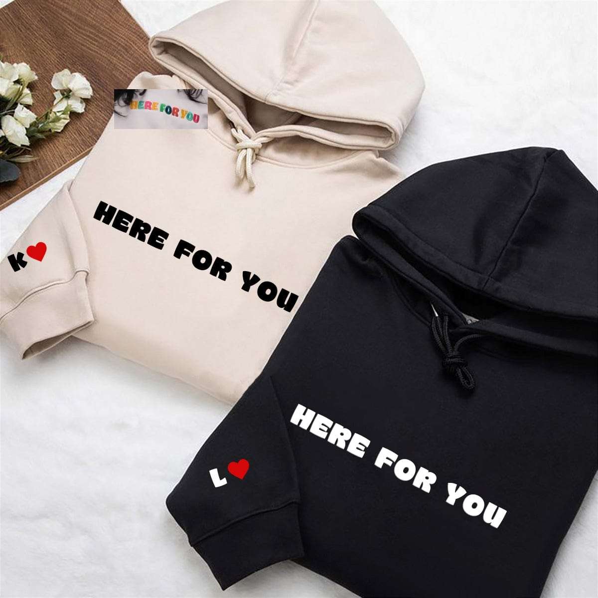 Cozy Print T-Shirt/Sweatshirt/Hoodie | Custom Sleeve and Chest Artwork | Fashion Forward, Choose Your Style
