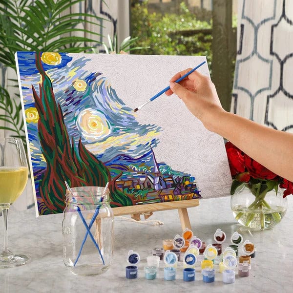 Quick Custom Paint by Numbers Kit:Perfect Father's Day Gift for Dad & Grandpa