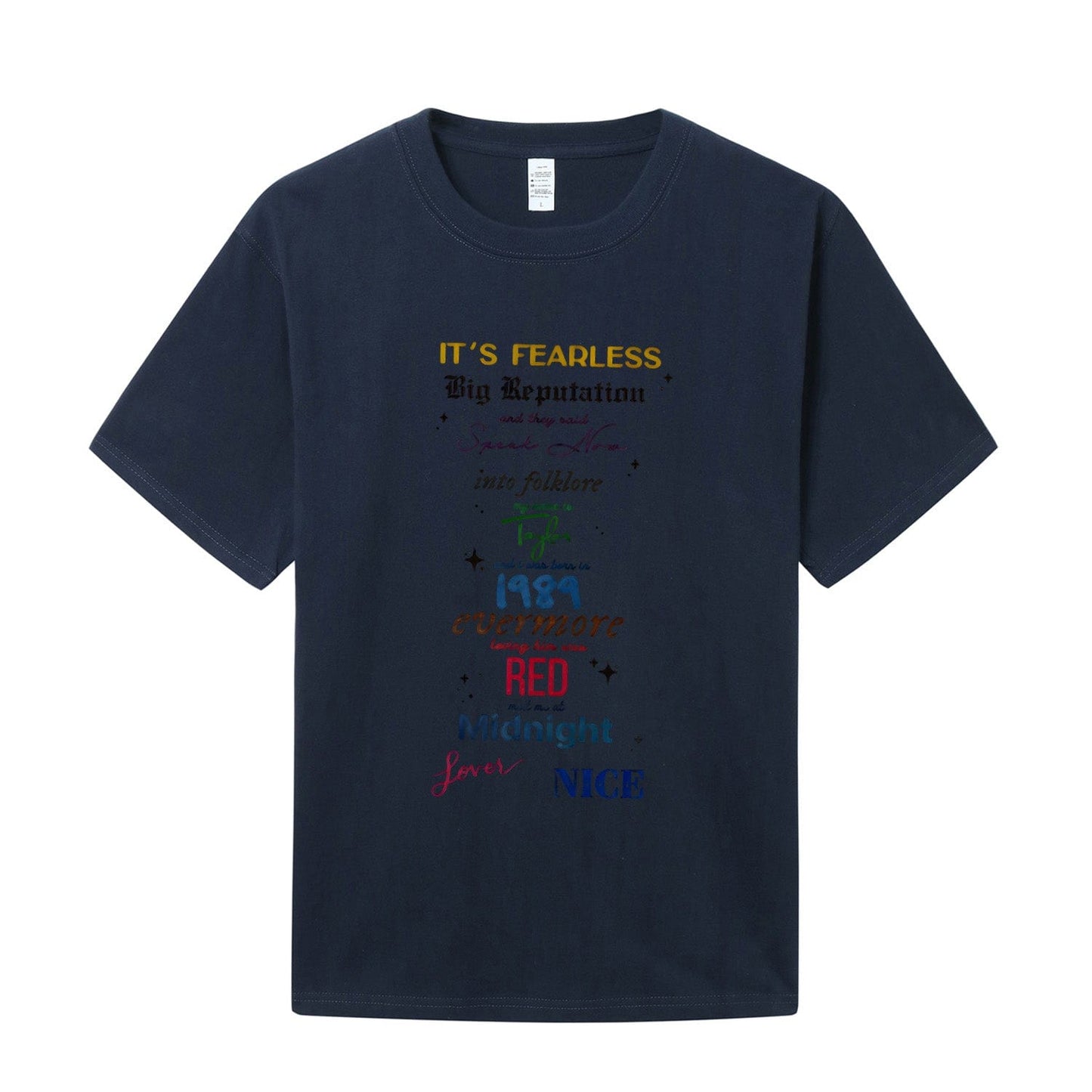 Individuell gestaltetes T-Shirt mit Musikalbum-Kollektion