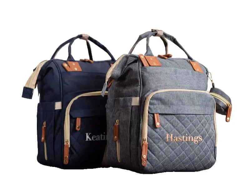 Personalized Diaper Bag Backpack: A Fantastic Gift for New Moms, Ideal for Baby Boys or Girls at Baby Showers