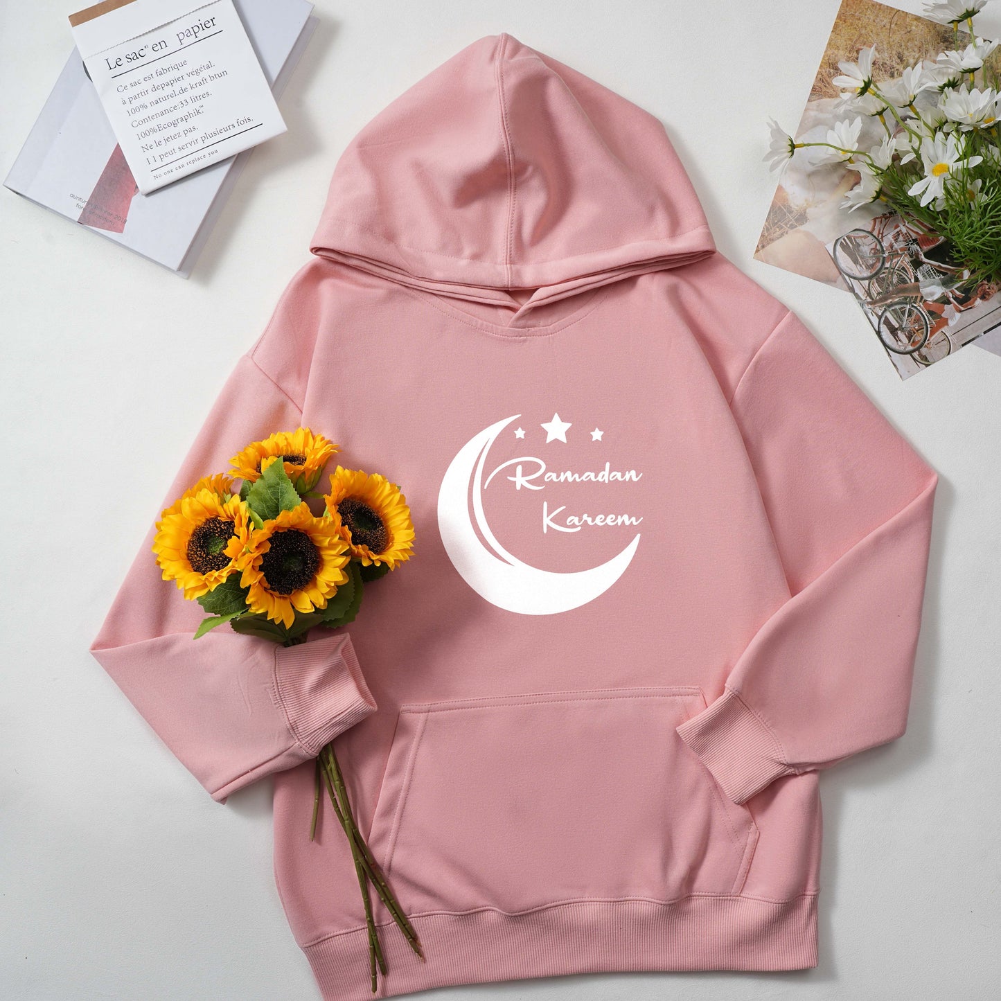 Personalisierter Ramadan Kareem Hoodie, Ramadan Mubarak Hoodie, Islamischer Hoodie, Happy Ramadan Muslim Hoodie