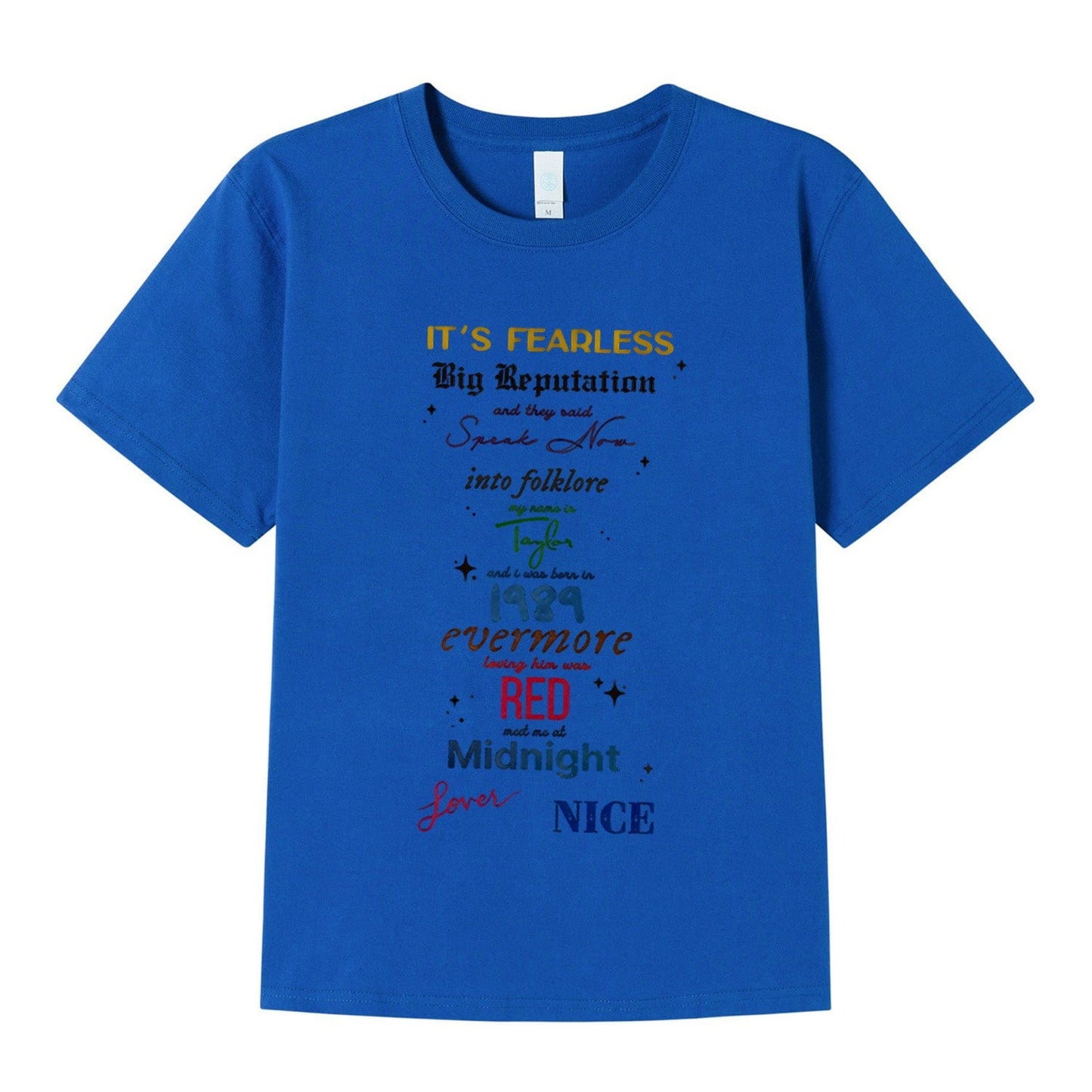 Individuell gestaltetes T-Shirt mit Musikalbum-Kollektion