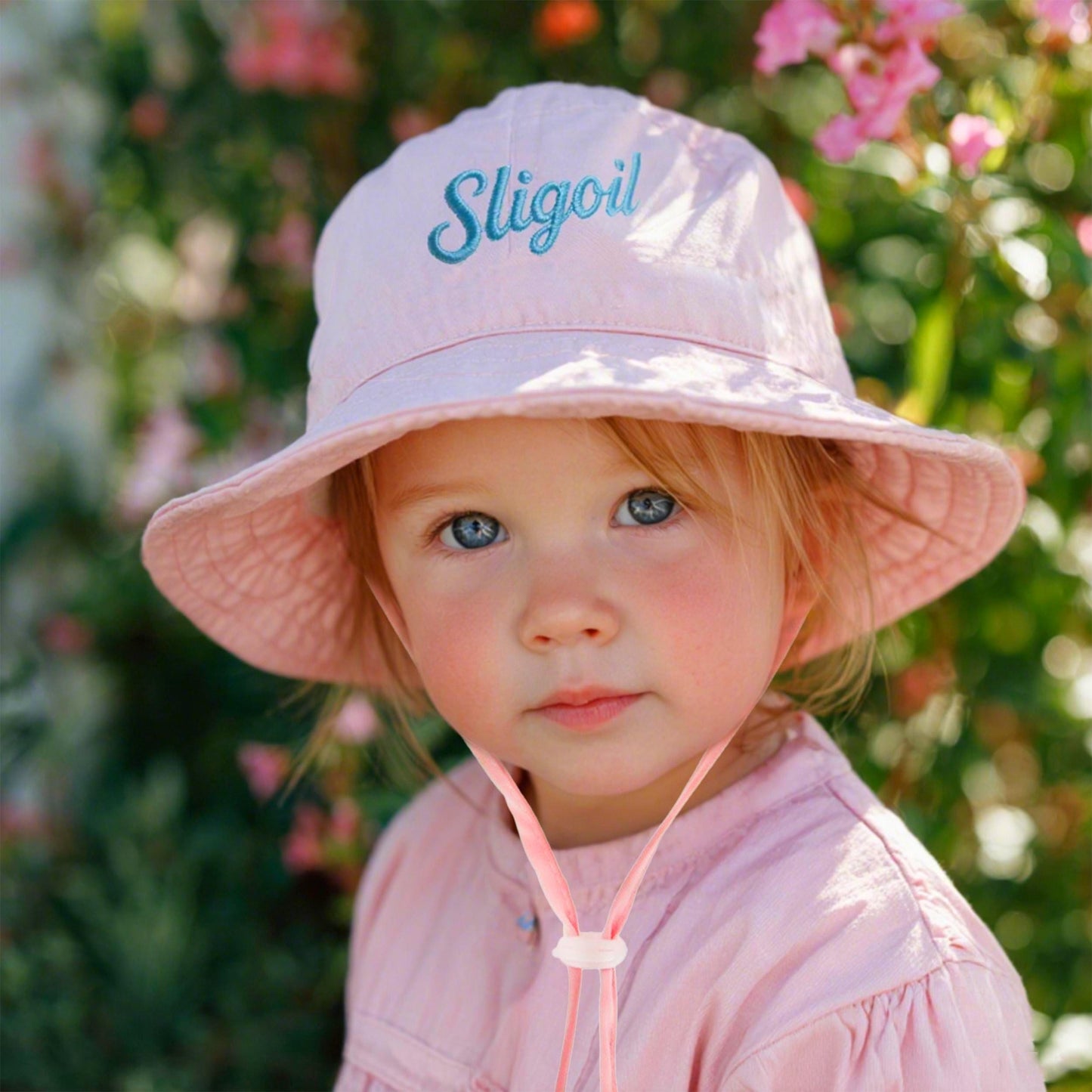 New Arrivals Custom Embroidered Kids Bucket Hat Summer Sun Hat with Name