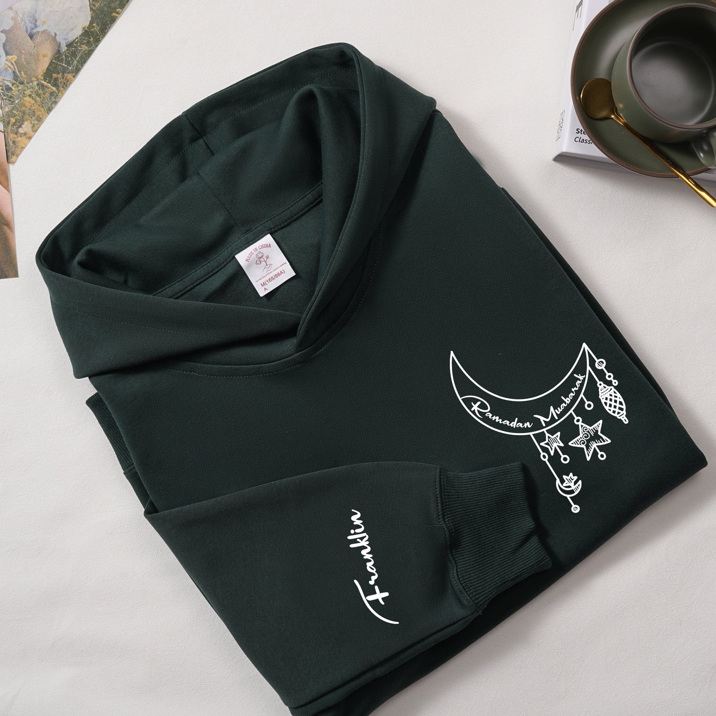 Benutzerdefinierter Alhamdulillah Hoodie, Ramadan Muabarak Hoodie, Ramadan Themen Hoodie