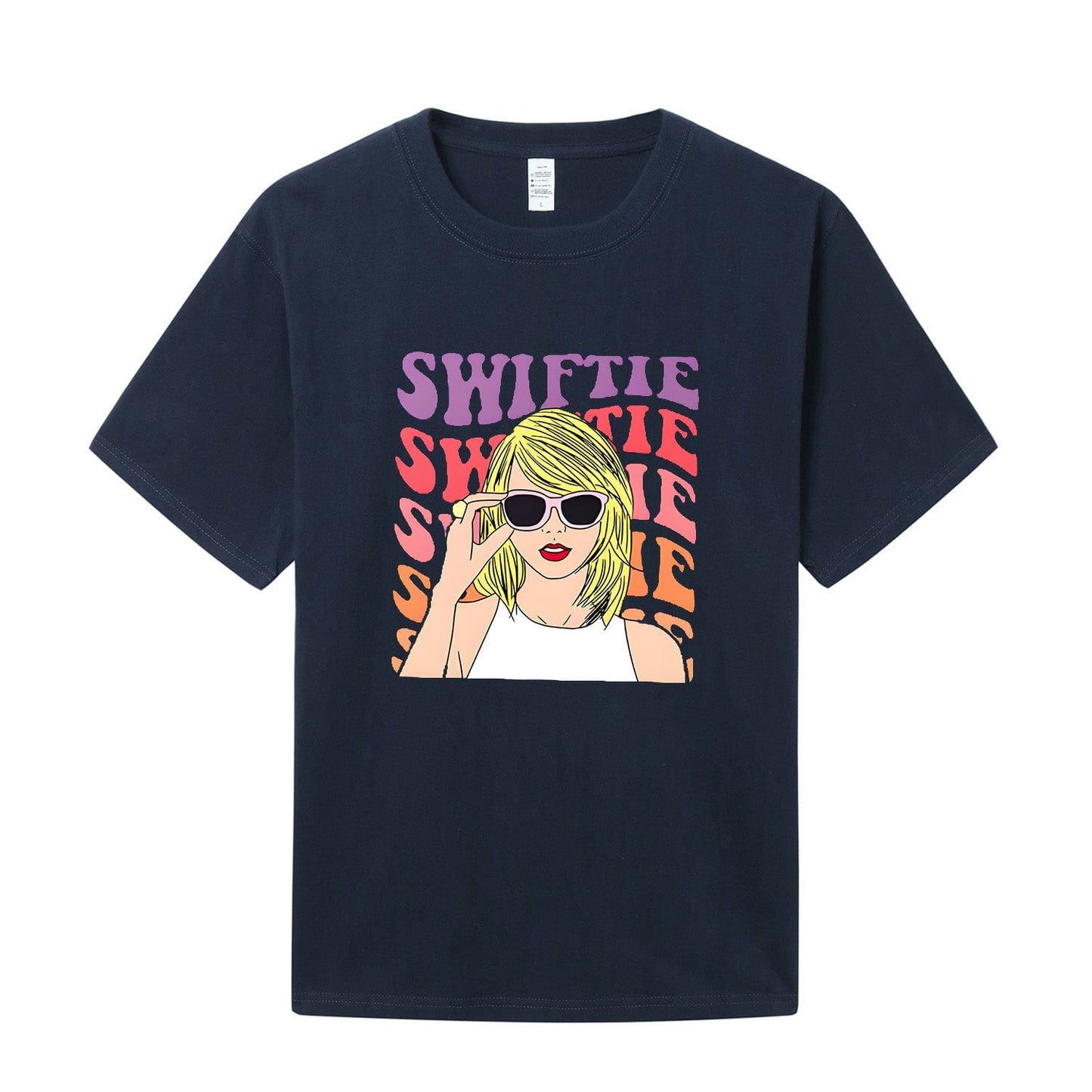 Benutzerdefinierte Musik bemalt T-Shirt mit Foto