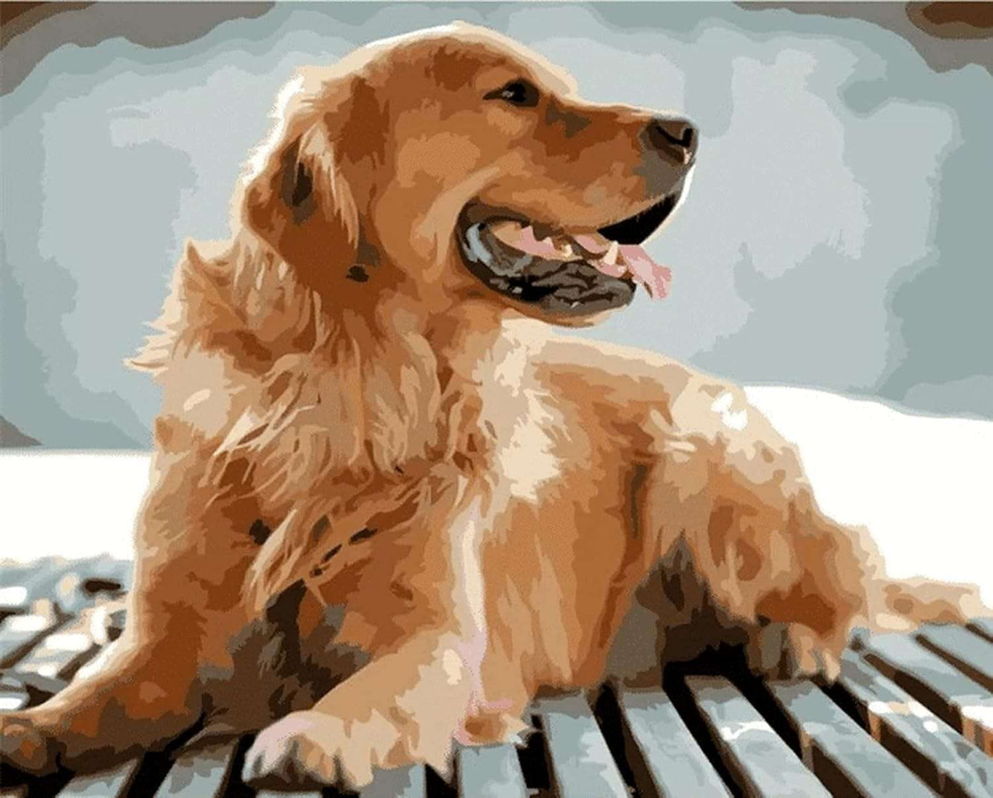 Customizable Digital Oil Painting - The Perfect Father's Day Gift