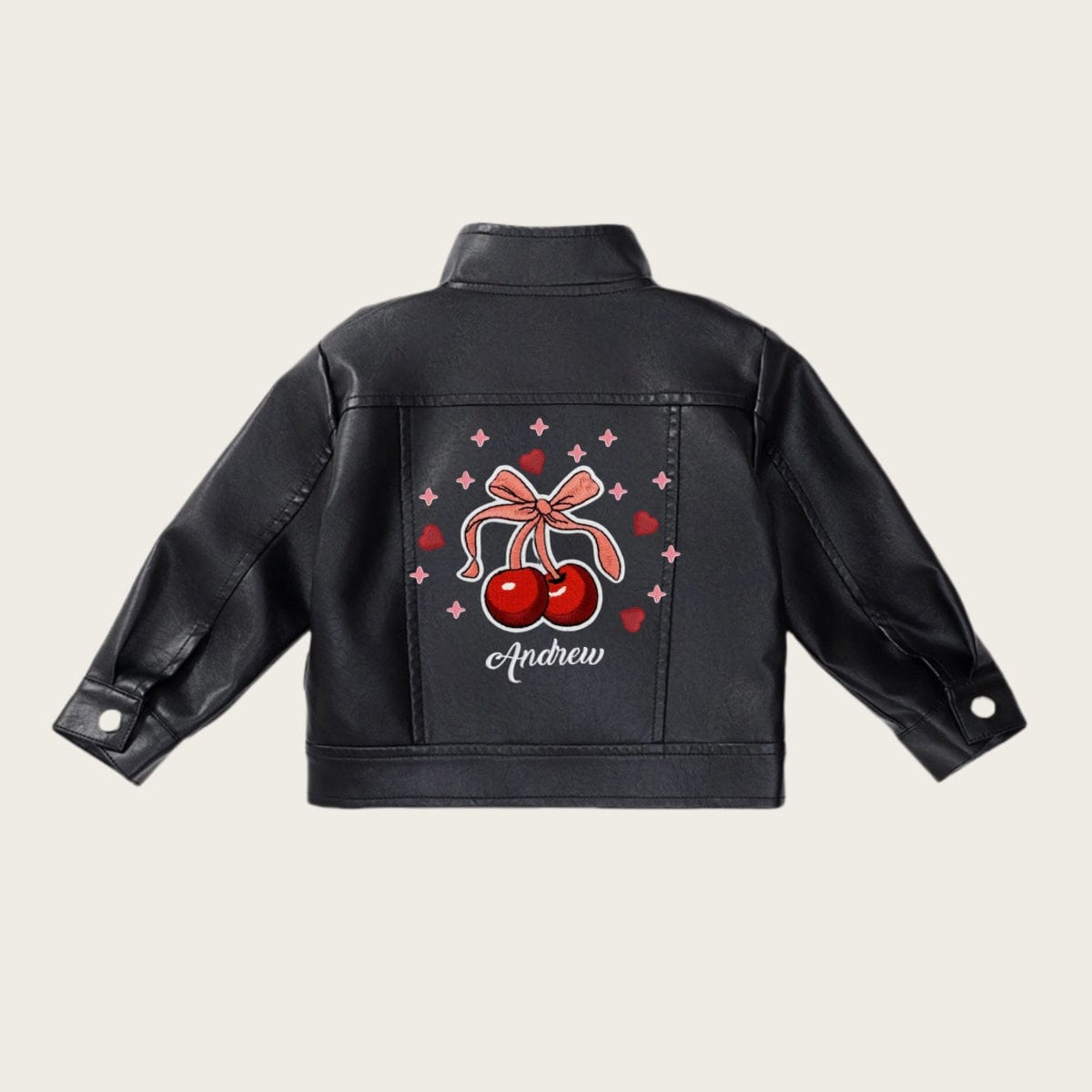 New Arrival: Stylish Unisex PU Leather Jacket for Kids | Versatile Children's Fashion