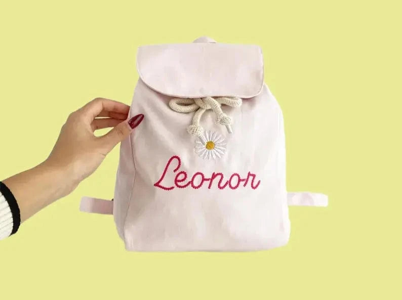 Embroidered Magic: Custom Canvas Backpacks for Little Adventurers!
