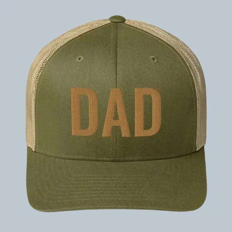 Embroidered Dad Trucker Cap – Perfect Gift for New Dads, Pregnancy Reveals & Father's Day