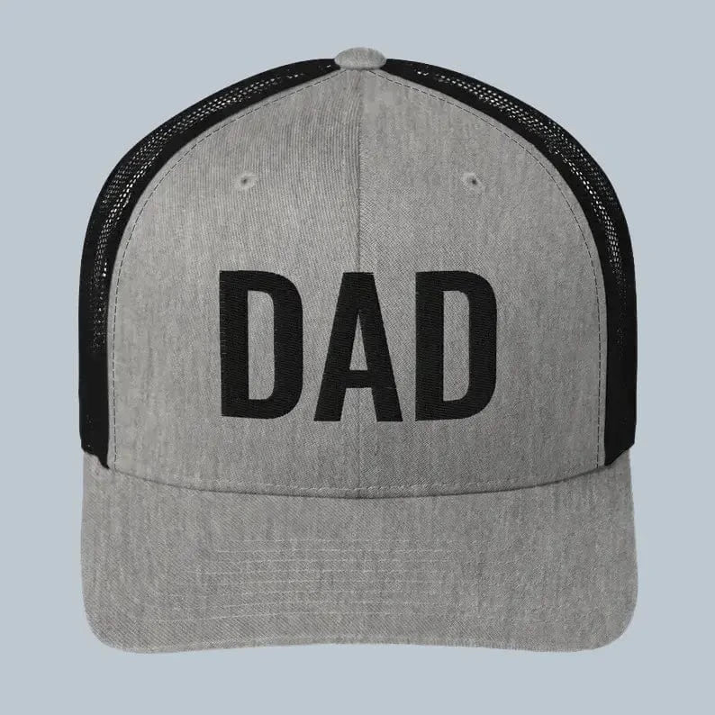 Embroidered Dad Trucker Cap – Perfect Gift for New Dads, Pregnancy Reveals & Father's Day