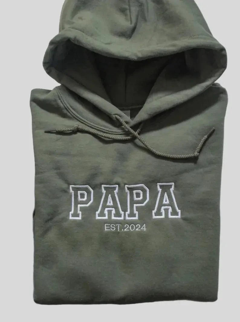 Custom Embroidered Text Sweatshirt – Personalized Crewneck with Your Name & Letters | Unique Gift Idea