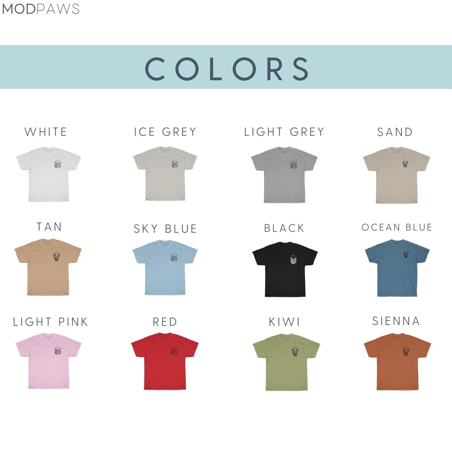 Individuelles Haustier-Shirt - Eck-Haustierfoto + Name