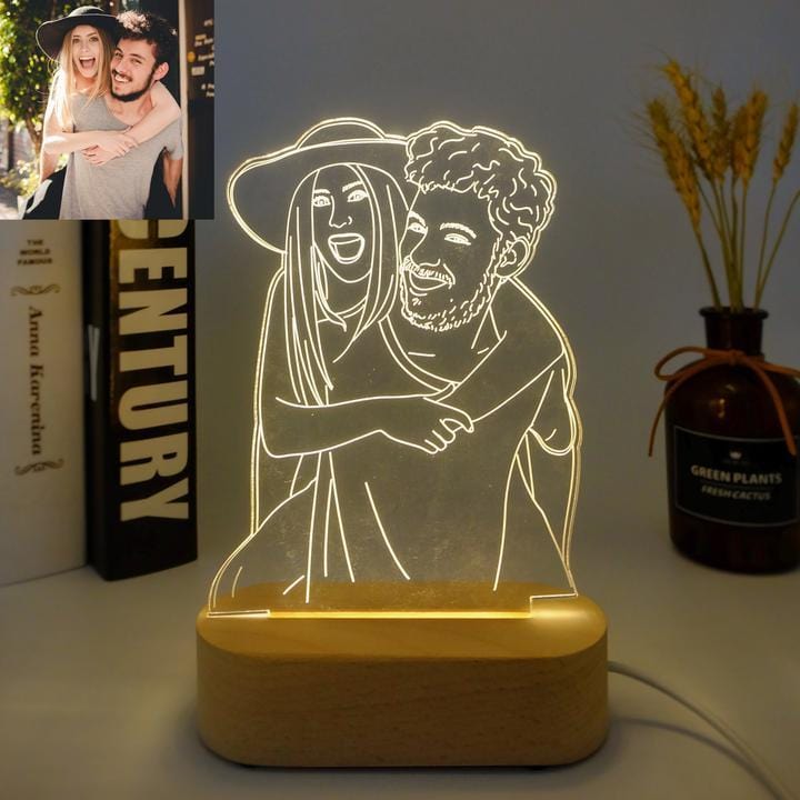 Personalisiertes Liebeslampengeschenk