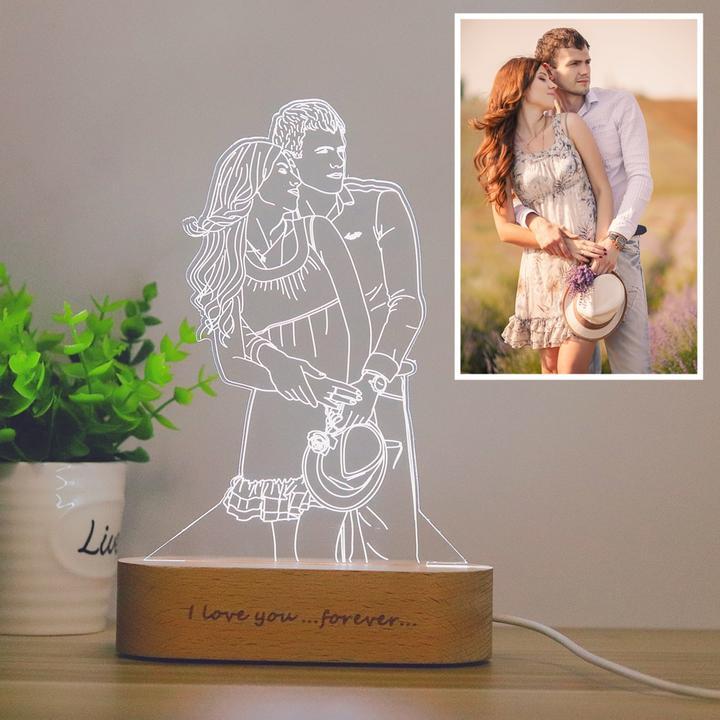 Personalisiertes Liebeslampengeschenk