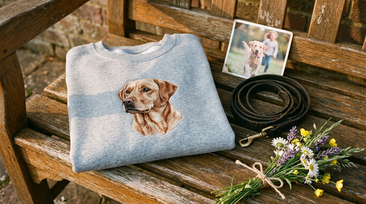 The Dog Who Still Goes on Walks — In Stitches