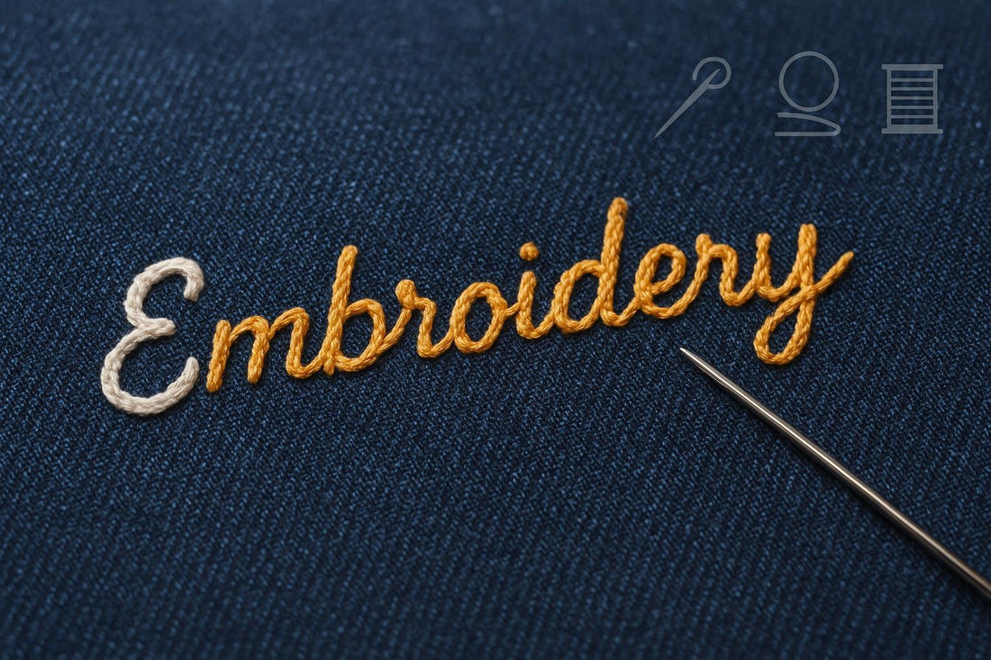 Embroidery Defined: A Guide to Modern Stitches and Custom Workflows
