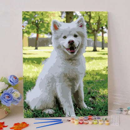 Custom Paint by Numbers Kit: Fun DIY Art for All! | Unique Personalized Father's Day Gift