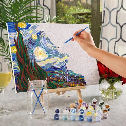 Quick Custom Paint by Numbers Kit:Perfect Father's Day Gift for Dad & Grandpa