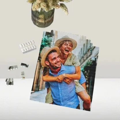 Festival Photo Gift: 144 - Piece Custom Building Brick Picture Puzzle for Adults