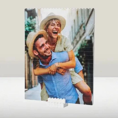 Festival Photo Gift: 144 - Piece Custom Building Brick Picture Puzzle for Adults