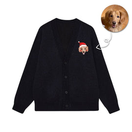 ersonalized Embroidered Cardigan