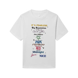 Individuell gestaltetes T-Shirt mit Musikalbum-Kollektion