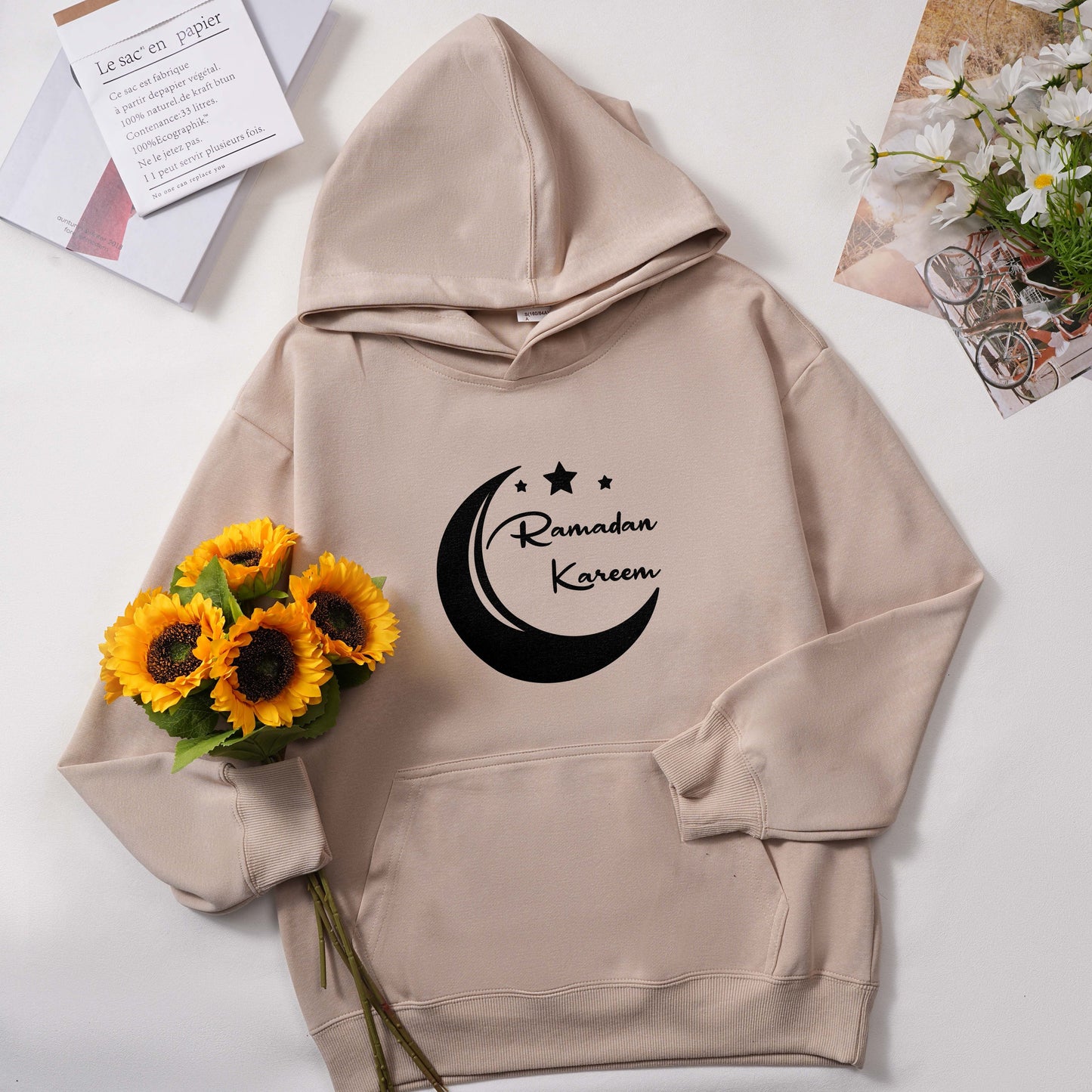 Personalisierter Ramadan Kareem Hoodie, Ramadan Mubarak Hoodie, Islamischer Hoodie, Happy Ramadan Muslim Hoodie 
