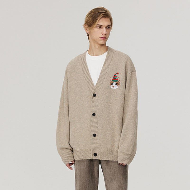 ersonalized Embroidered Cardigan