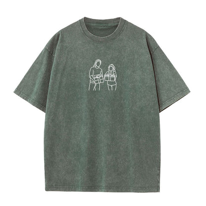 Mystichot Maxim – T-Shirt mit individueller Haustier-Stickerei