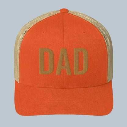 Embroidered Dad Trucker Cap – Perfect Gift for New Dads, Pregnancy Reveals & Father's Day