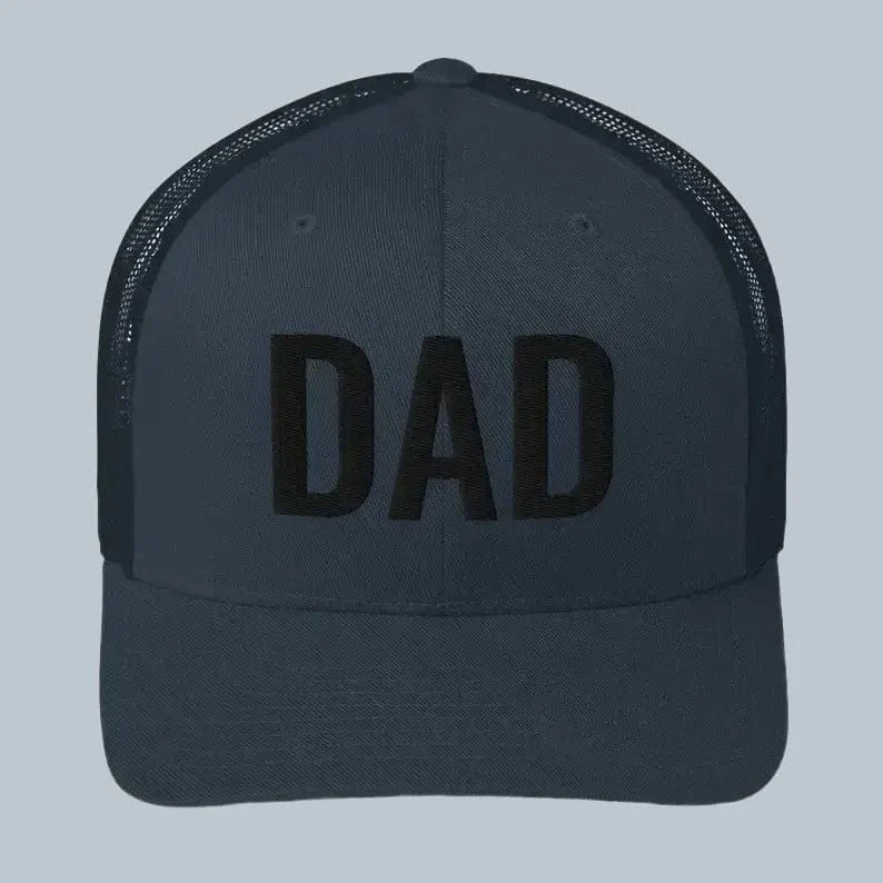 Embroidered Dad Trucker Cap – Perfect Gift for New Dads, Pregnancy Reveals & Father's Day