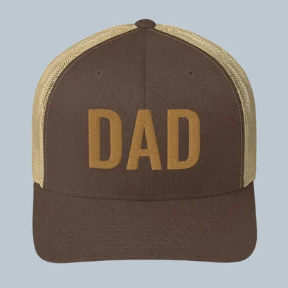 Embroidered Dad Trucker Cap – Perfect Gift for New Dads, Pregnancy Reveals & Father's Day