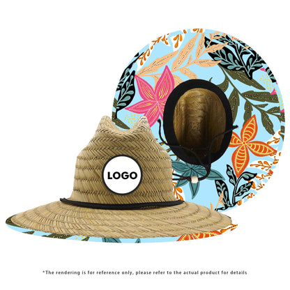 New Arrivals Beach Hat Lifeguard Man Sun Hat With Custom Patch