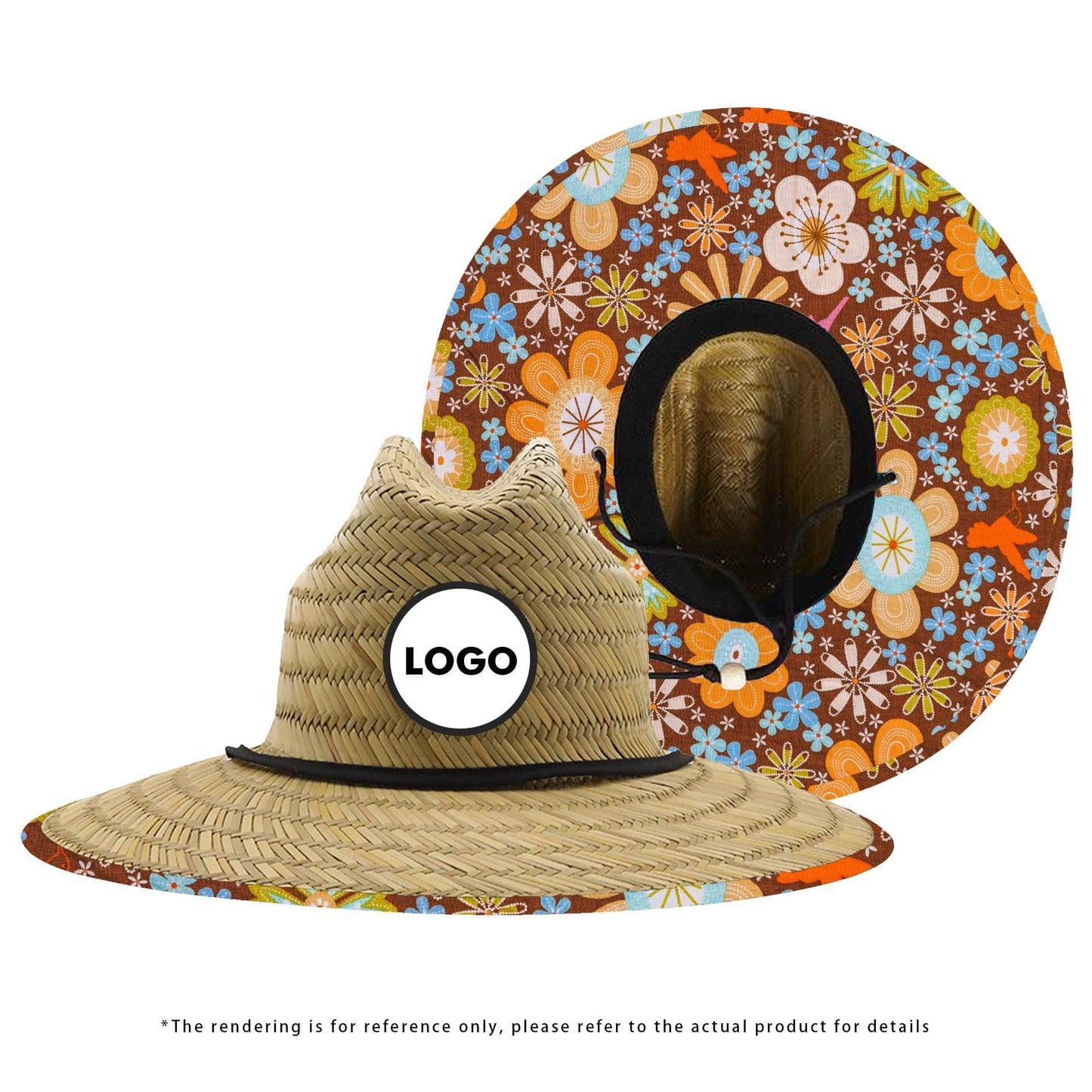 New Arrivals Beach Hat Lifeguard Man Sun Hat With Custom Patch