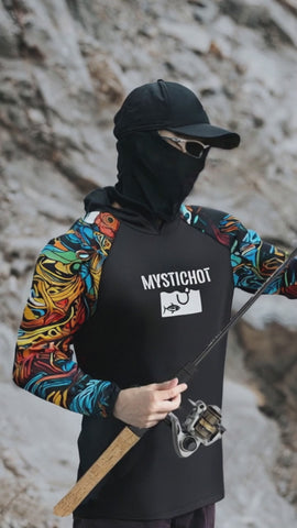 New Arrivals: Men's Sun Protection Hoodies for Summer Fishing