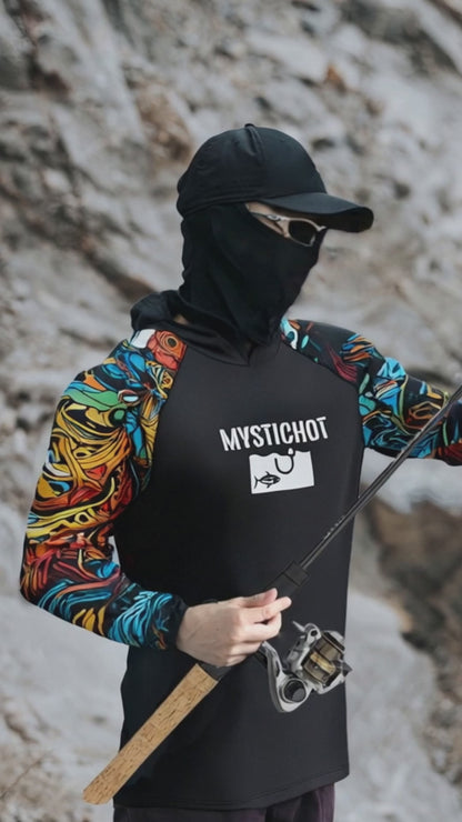 New Arrivals: Men's Sun Protection Hoodies for Summer Fishing