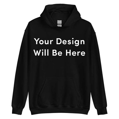 Individuell bestickter Hoodie mit Text auf dem Ärmel 