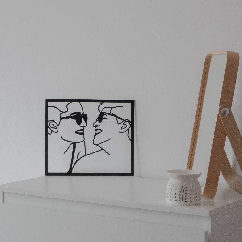 Benutzerdefinierte Portrait-Wandkunst 