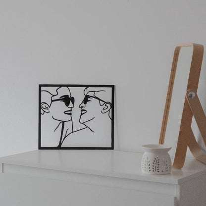 Benutzerdefinierte Portrait-Wandkunst 