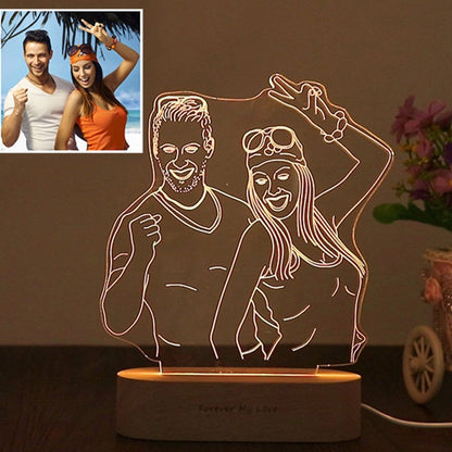 Personalisiertes Liebeslampengeschenk