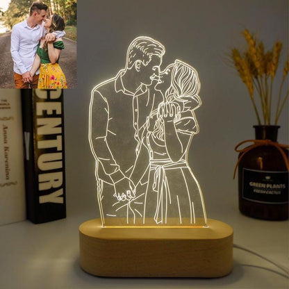 Personalisiertes Liebeslampengeschenk
