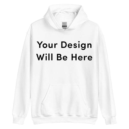 Individuell bestickter Hoodie mit Text auf dem Ärmel 
